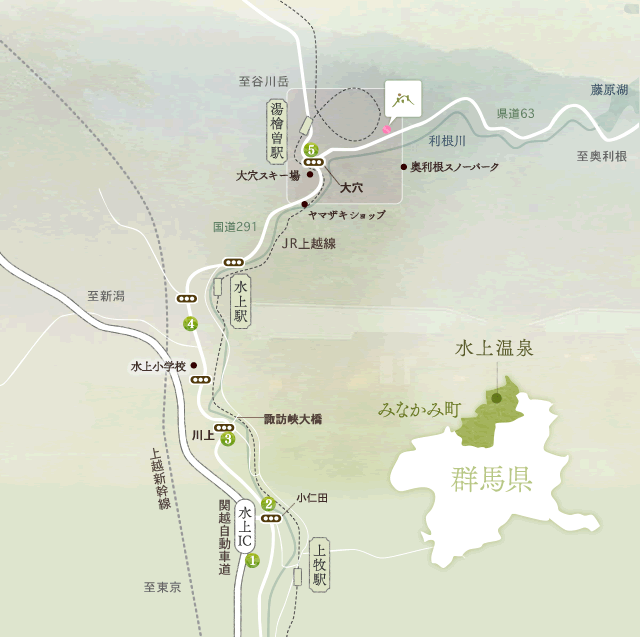 交通案内図