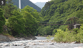 諏訪峡遊歩道